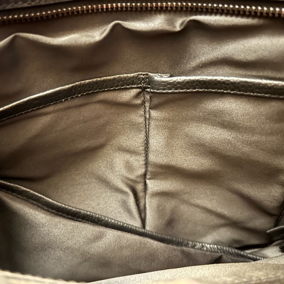 T. Tahari Pebbled Leather Soho Tote - Picture 11 of 11